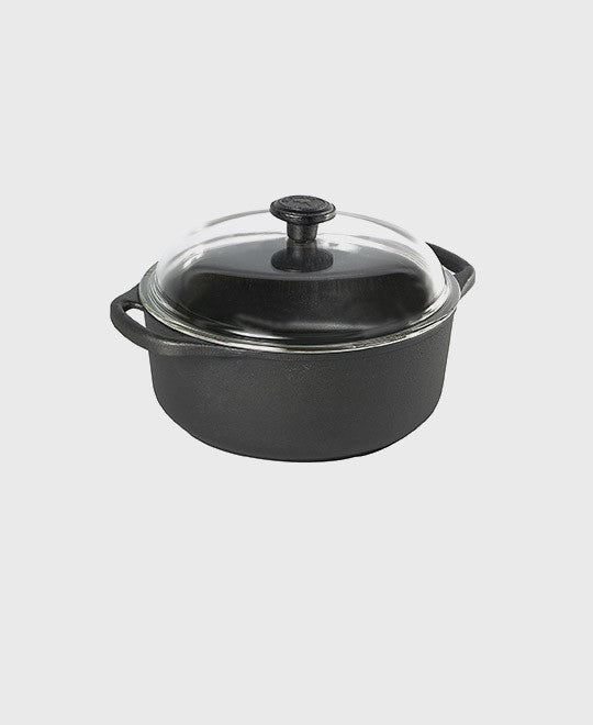 Casserole Round 4 L with glass lid