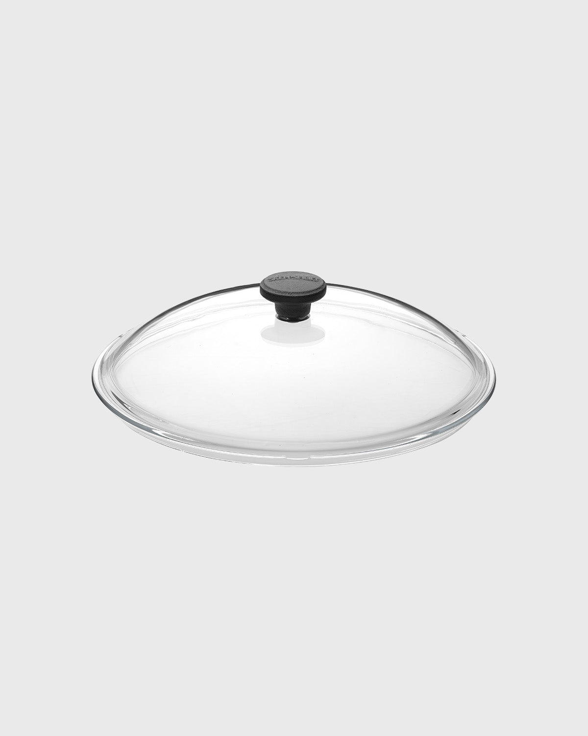 Glass lid 28 cm with iron knob for 0510, 0710, 0285T, 0130T, 0005