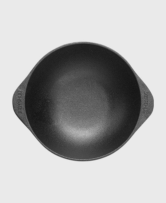 Mustard Seed grinder & cast iron bowl 21 cm